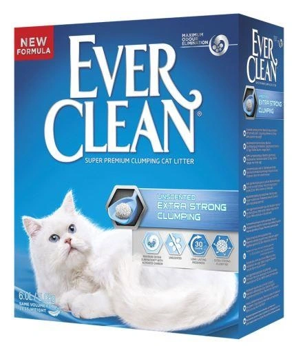 Ever Clean Extra Strong Kattegrus Uparfumeret 10 L